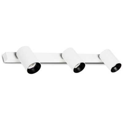 Wandleuchte aus Aluminium GU10, mattweiss, CRAVANT