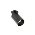 Wandleuchte aus Aluminium GU10, mattschwarz, BUSQUE