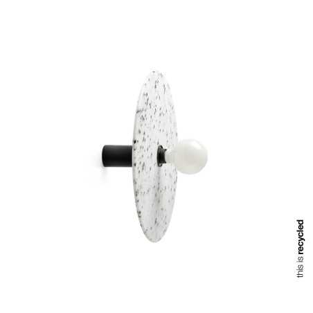 Wandleuchte aus Aluminium E27, mattschwarz, CHAPOIS