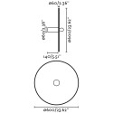 Wandleuchte aus Aluminium E27, mattschwarz, SAULTY