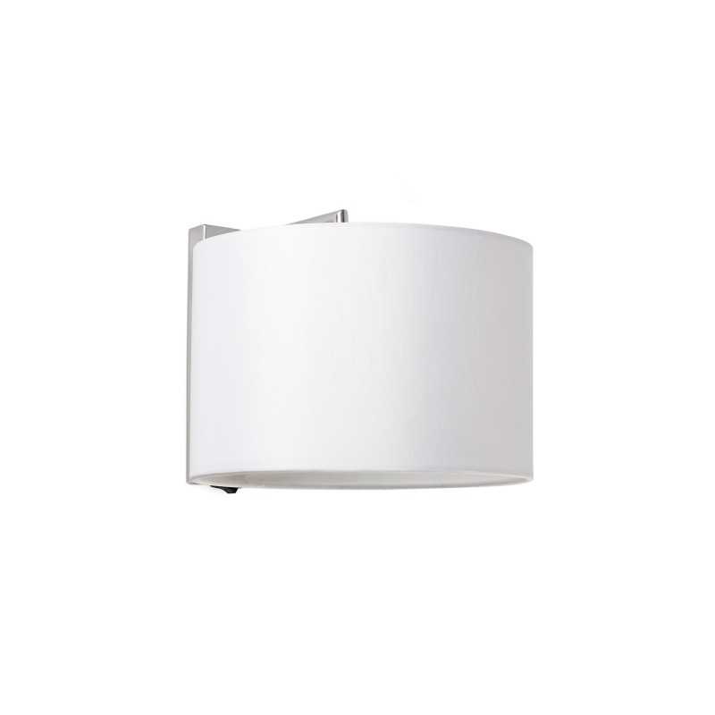 Wandleuchte aus Stahl E27, chrom glaenzend, ASNINS