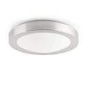 Deckenleuchte aus Aluminium E27, gebuersteter Stahl, NOYAREY
