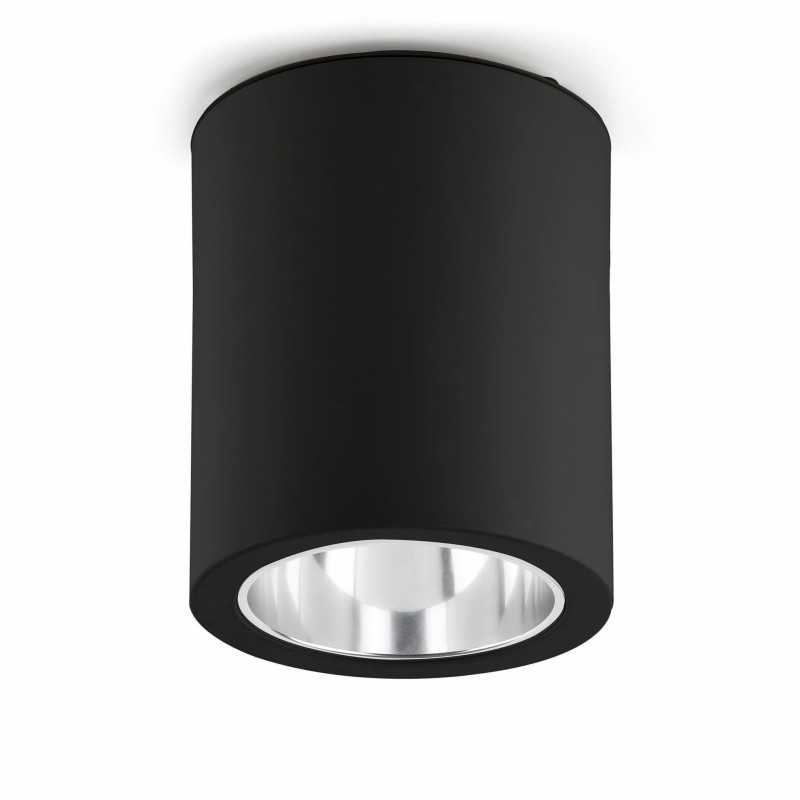 Deckenleuchte aus Aluminium E27, mattschwarz, CIADOUX