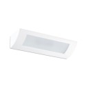 Wandleuchte aus Gips R7s 78mm, mattweiss, DAROIS