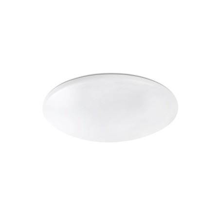 Deckenleuchte aus Aluminium mit integrierter LED, mattweiss, PLESSE