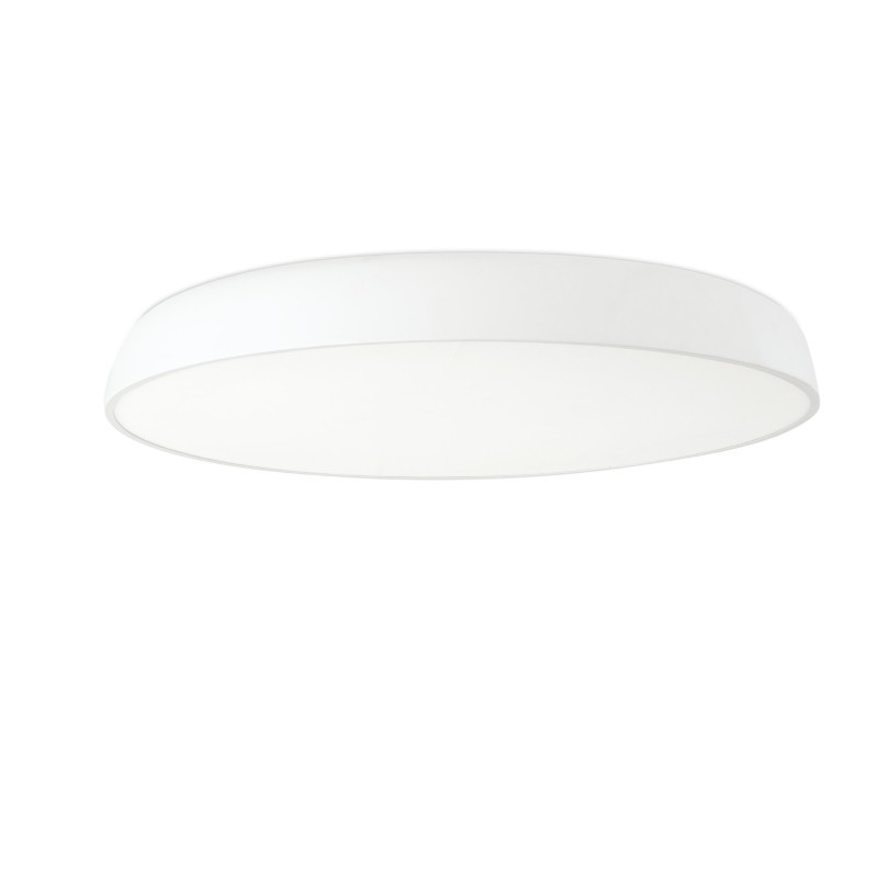 Deckenleuchte aus Aluminium mit integrierter LED, mattweiss, BLESLE