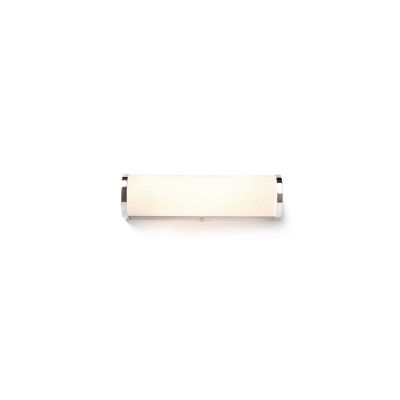 Wandleuchte aus Aluminium mit integrierter LED, chrom glaenzend, MESNAY