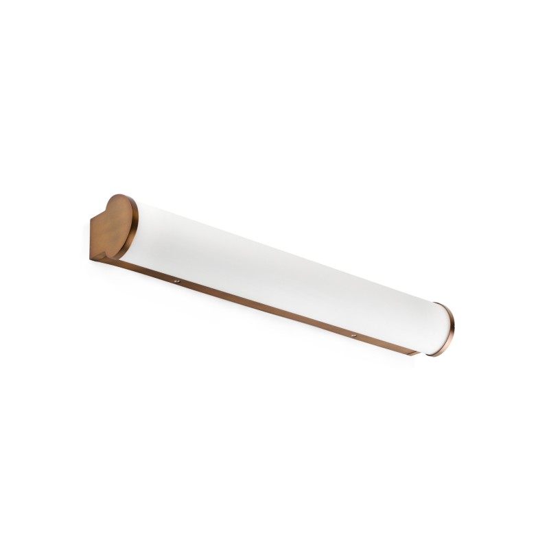 Wandleuchte aus Aluminium mit integrierter LED, gebuerstetes Bronze, COURAUD
