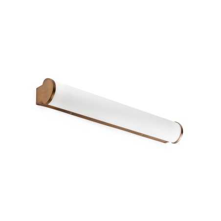 Wandleuchte aus Aluminium mit integrierter LED, gebuerstetes Bronze, COURAUD