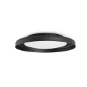 Deckenleuchte aus Stahl mit integrierter LED, mattschwarz, LAGAMAS