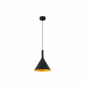 Deckenleuchte aus Stahl mit integrierter LED, schwarz, DARNIS